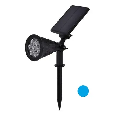 Zahradní LED solární svítidlo reflektor 1,5W, MODRÁ