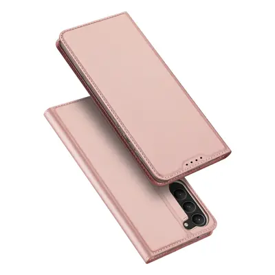 Dux Ducis Skin Pro pouzdro Samsung Galaxy S23+ flip cover card wallet stand pink