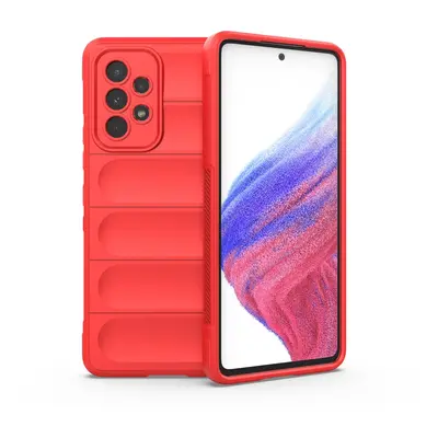 Pouzdro Magic Shield pro Samsung Galaxy A53 5G flexibilní pancéřované pouzdro červené barvy