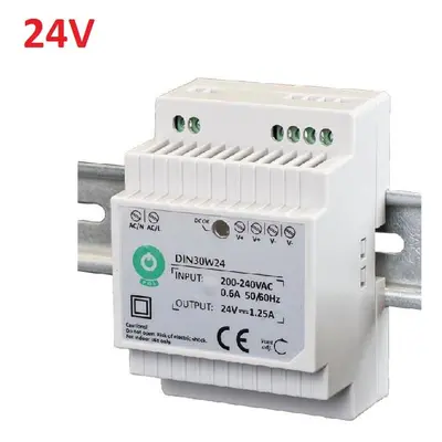 Napájecí zdroj na DIN lištu 30W 24V DC 1,25A