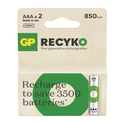 Nabíjecí baterie GP ReCyko 850 AAA (HR03) - 2 ks