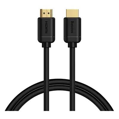 Kabel Baseus HDMI 2.0 4K 60 Hz 3D HDR 18 Gb/s 1 m černý (CAKGQ-A01)