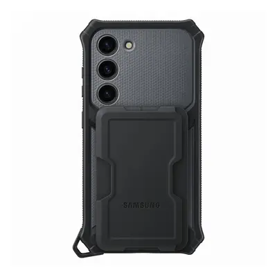 Samsung Rugged Gadget Case Samsung Galaxy S23 obrněné pouzdro s kroužkovým držákem a stojánkem š