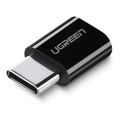 Adaptér UGREEN micro USB na USB-C US157 (černý)