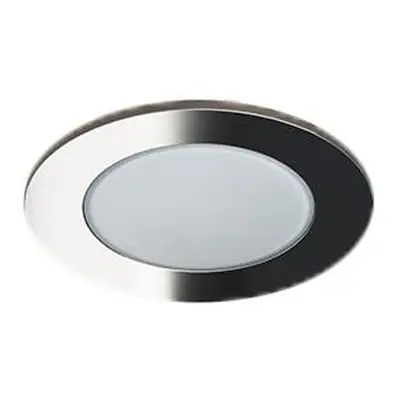 Pevný LED podhled SPOTLIGHT IP65 ROUND bodovka, stříbrná - neutrální