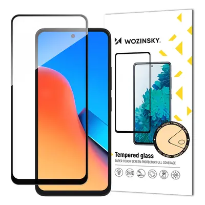 Wozinsky Full Glue tvrzené sklo pro celý displej s rámečkem pro Xiaomi Redmi 12 - černé