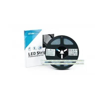 LED pásek 15W/m PRO 3Y 24V 240 LED/m 2835 teplá bílá RA90 HS, 1200 LED diod