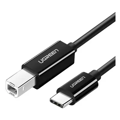 Kabel USB-C 2.0 na USB-B UGREEN US241 pro tiskárnu, 1 m (černý)