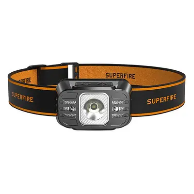 Čelová svítilna Superfire HL75-X, 220 lm, USB