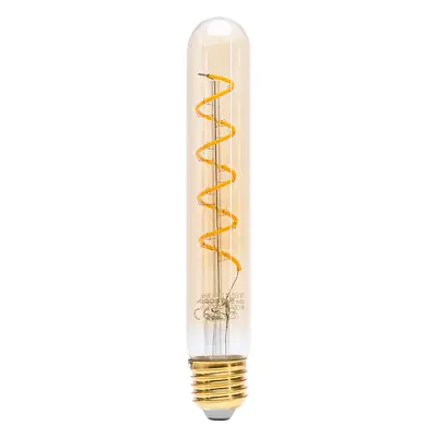 LED Filament Žárovka E27 T30 4W 1800K/AMBER ULTRA Teplá bílá