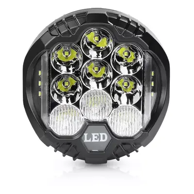 WL002-50W | Pracovní lampa LED 7" 12-24V 50W 5000lm | 2v1 | DRL + reflektor s dlouhým dosahem