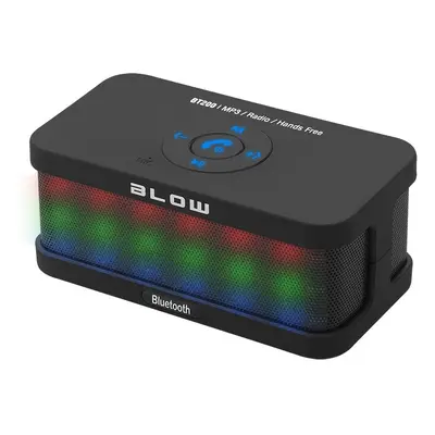 BLUETOOTH BLOW BT200 REPRODUKTOR s LED podsvícením MP3 FM RADIO USB