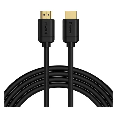 Kabel Baseus HDMI 2.0 4K 60 Hz 3D HDR 18 Gb/s 3 m černý (CAKGQ-C01)