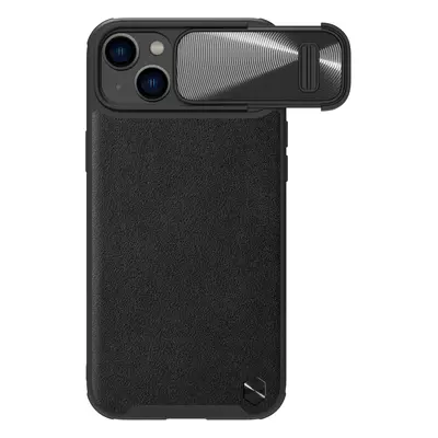 Nillkin CamShield Leather S Case Pouzdro na iPhone 14 Plus s krytem fotoaparátu černé