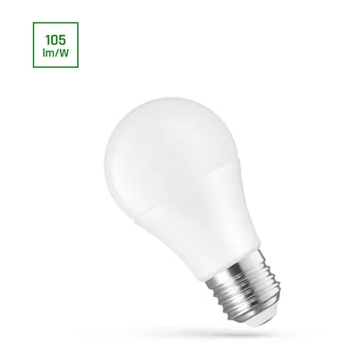 LED GLS E-27 24V AC/DC 10W Teplá bílá SPECTRUM