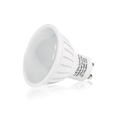 LED žárovka 5W 6xSMD2835 GU10 470Lm CCD TEPLÁ