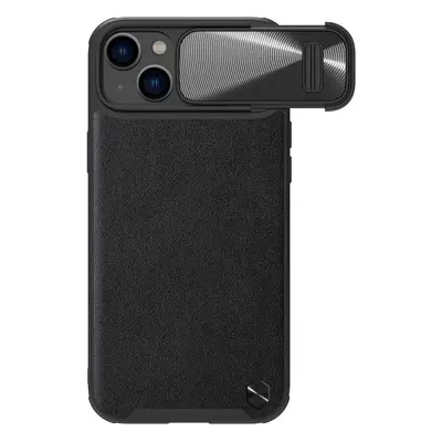 Nillkin CamShield Leather S Case Pouzdro na iPhone 14 s krytem fotoaparátu černé