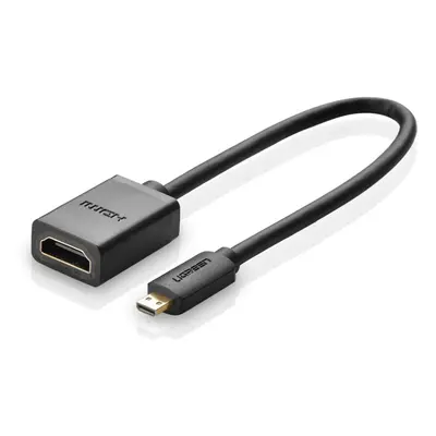 Ugreen cable Kabel adaptéru HDMI - micro HDMI 19 pin 20cm černý (20134)