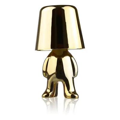 HJA23-A-GOLD | Moderní stolní lampa s dotykovým ovládáním | Noční lampa s vestavěnou baterií