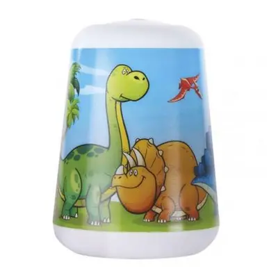 LED dětská svítidlo se svítilnou Dino, 3× AAA