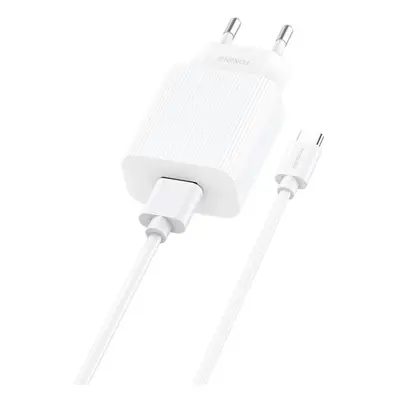 Síťová nabíječka Foneng, EU28, 1x USB, QC 3.0 + USB + kabel USB typu C