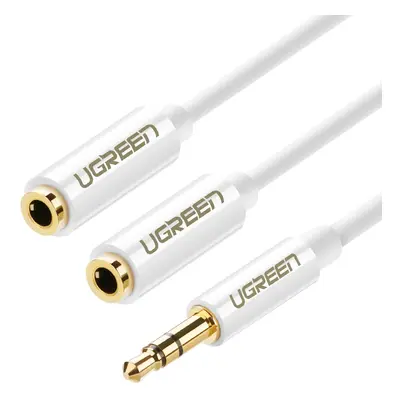 Ugreen kabelová rozdvojka sluchátek kabel mini jack 3,5 mm - 2 x mini jack 3,5 mm (2 x stereo vý