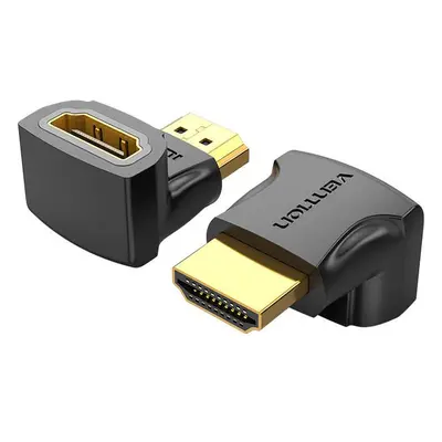 Adaptér HDMI Vention AIOB0 90 stupňů (černý)