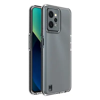 Spring Case Silikonové pouzdro Realme C31 s rámečkem černé