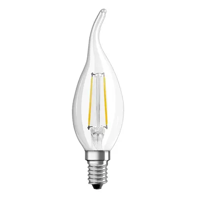 LED žárovka LED E14 BA35 2,5W = 25W 250lm 2700K Teplá 300° Filament OSRAM STAR