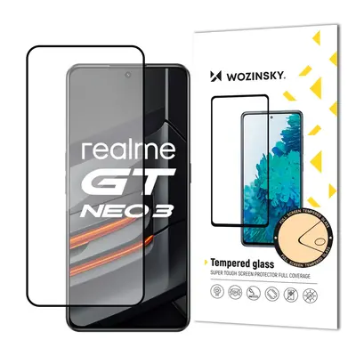 Wozinsky super silné Full Glue tvrzené sklo přes celou obrazovku s rámečkem Case Friendly Realme