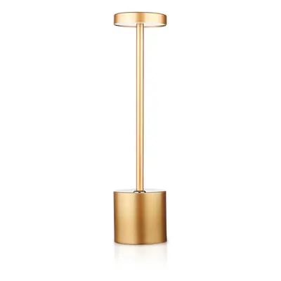 HJA28-ROSEGOLD-2 | 34 cm Stolní lampa s vestavěnou baterií | Noční lampa se třemi barvami světla