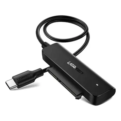 UGREEN Adaptér USB-C 3.0 na 2,5" SATA disk, 50 cm (černý)