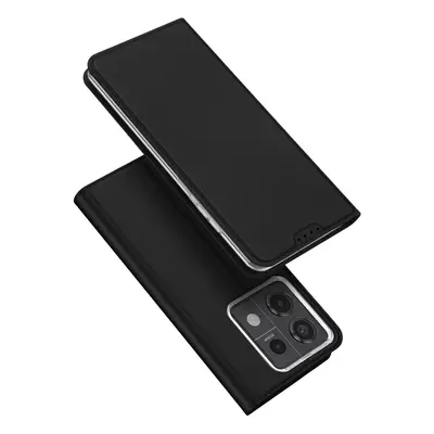 Pouzdro Dux Ducis Skin Pro s klopou a slotem na kartu pro Xiaomi Redmi Note 13 Pro 5G - černé