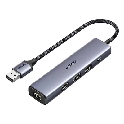 Rozbočovač UGREEN 5v1 adaptér, USB na 4x USB 3.0