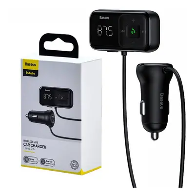 Bluetooth MP3 transmitter do auta Baseus S-16 (černý)