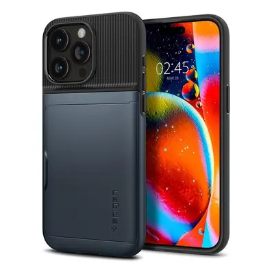 Spigen Slim Armor CS pouzdro pro iPhone 15 Pro Max - modré