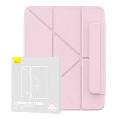 Baseus Minimalistické magnetické pouzdro pro Pad 10.2″ (2019/2020/2021)(baby pink)