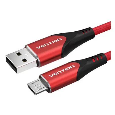 Kabel USB 2.0 na Micro-B USB Vention COARG 1,5 m (červený)