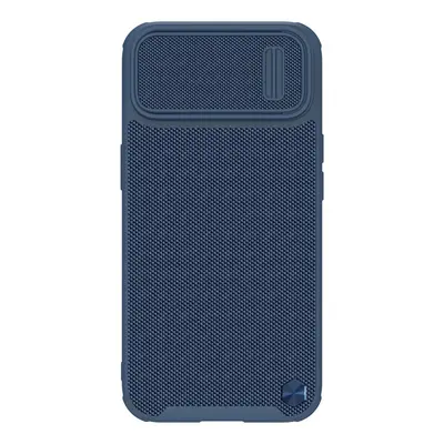 Nillkin Textured S Case iPhone 14 pancéřové pouzdro s krytem fotoaparátu modré