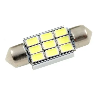 Auto LED žárovka C5W 9 SMD 5630 CAN BUS 42 mm