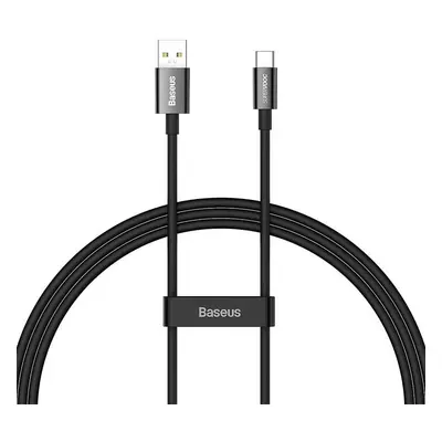 Kabel Baseus Superior Series z USB na USB-C, 65 W, 1 m (černý)