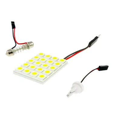 LED panel 20 SMD 5050 4x5 + adaptéry W5W, C5W, T4W