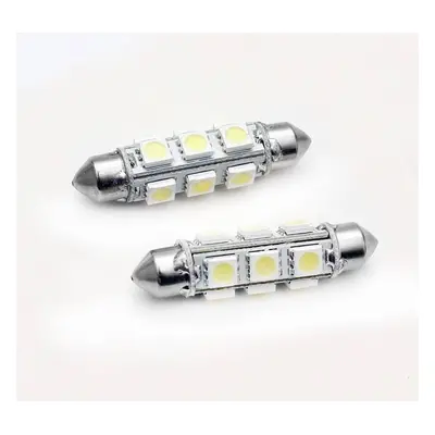 Auto LED žárovka C5W 12 SMD 5050 360st 44 mm