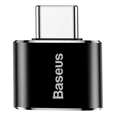 Adaptér Baseus USB na USB Type-C 2,4A (černý)