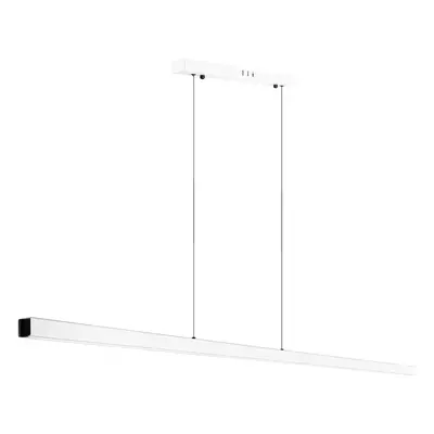 SX41-150CM-60W-W | Moderní obdélníkové závěsné svítidlo | dálkové ovládání | LED | Bílý