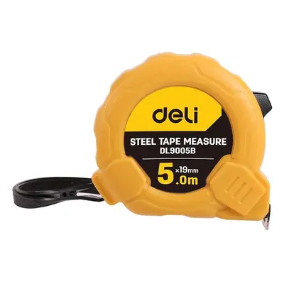 Deli Tools svinovací metr EDL9005B, 5 m/19 mm (žlutý)