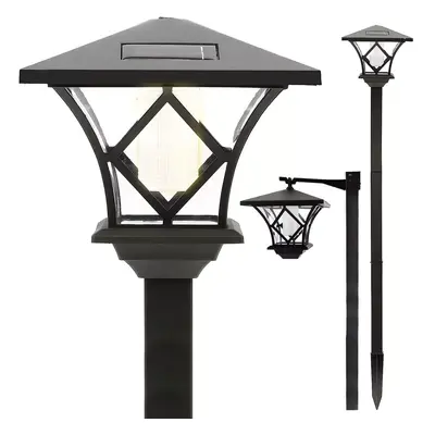 Solární lampa - zahradní sloupek TYD-H1.5M | Zahradní lucerna, sloup, solární lampa | 150 cm, 60