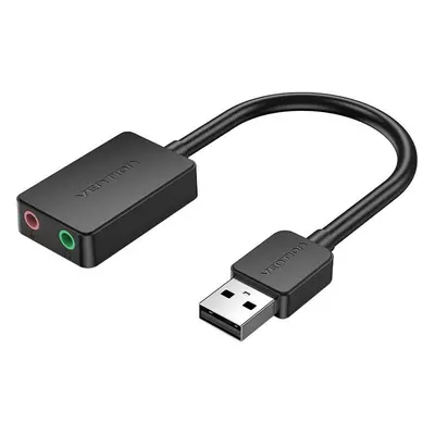 Externí zvuková karta USB 2.0 Vention CDYB0 2-port 0,15 m