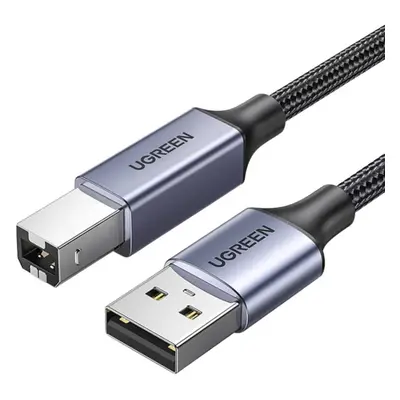 Kabel USB 2.0 A na B UGREEN , 5 m (černý)