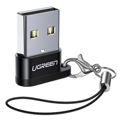 Adaptér UGREEN USB-C na USB-A 2.0 (černý)